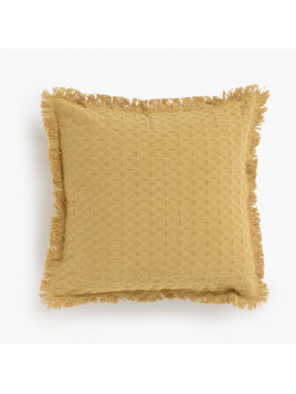 Funda cojín Panal Amarillo