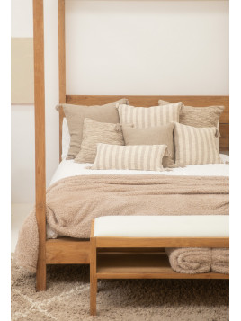 MANTA PARA CAMA PIEDRA TEDY