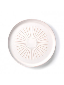 PLATO POSTRE 21cm MARFIL