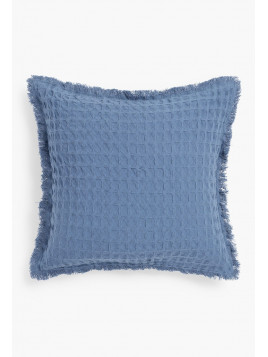 Funda cojín Panal Azul