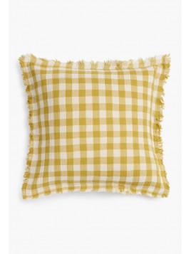 Funda cojín Oslo Mostaza